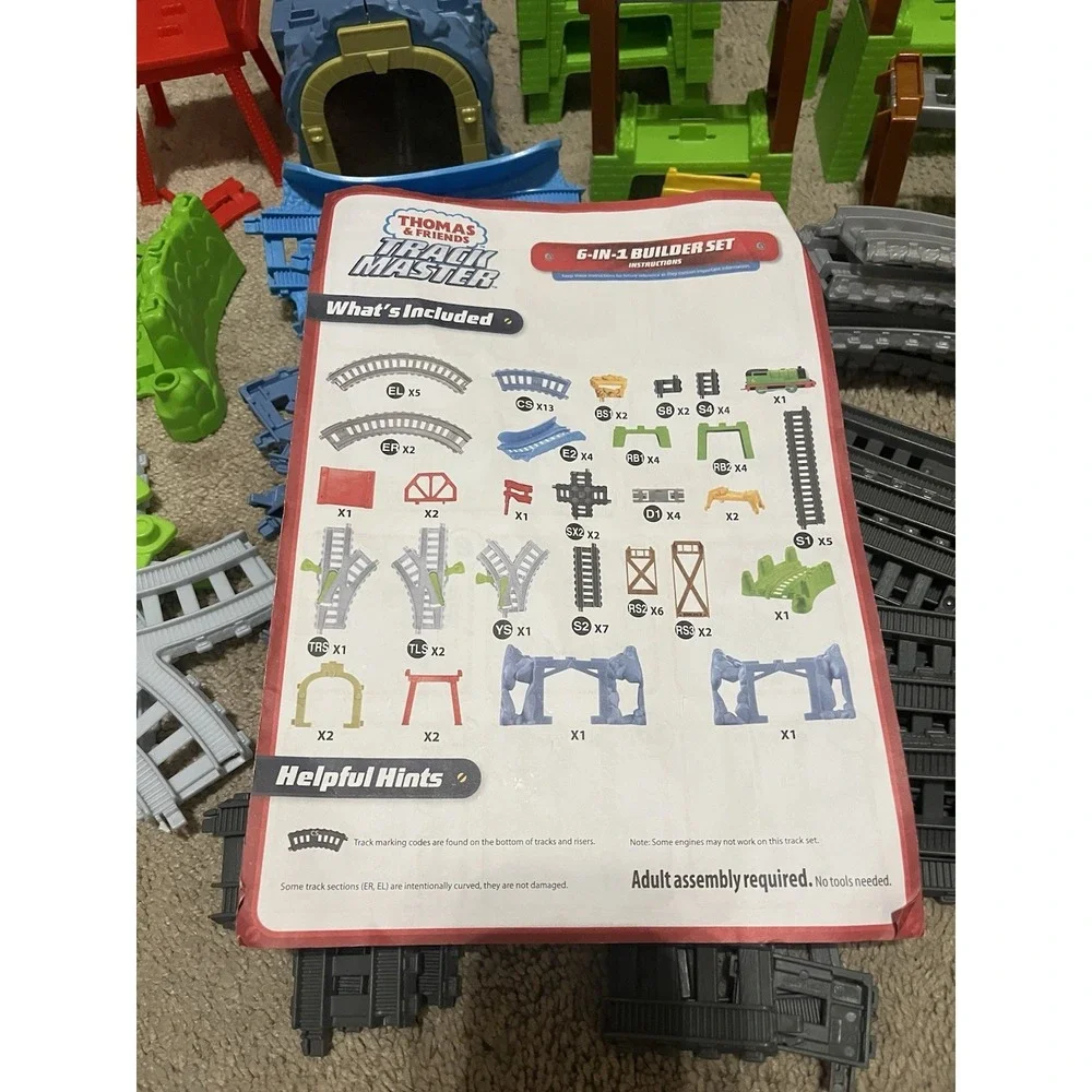 Thomas & Friends Track Master 6-in-1 Builder Set Motorized Percy Engine